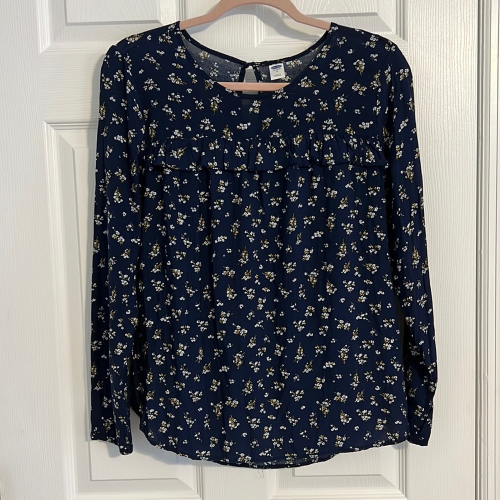 Old Navy M Floral Print Tunic